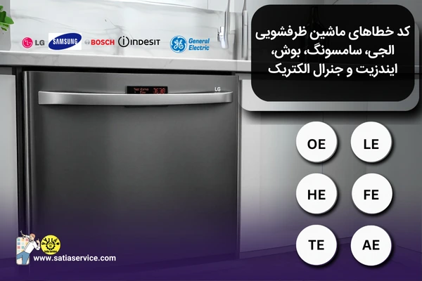 کد خطاهای ماشین های لباسشویی